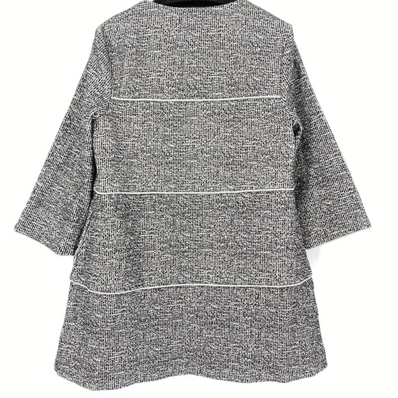 CAbi Women's 3/4 Sleeve Asphalt The Times Knit Jacket Workwear 5299 Size Medium - Picture 3 of 6